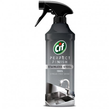 STAINLESS STEEL SPRAY CLEANER CIF 435ML