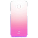 Baseus case Glaze Impact Silicone Samsung Galaxy S8 Plus, pink