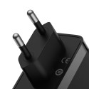 Baseus GaN5 Pro fast charger 2xUSB-C + USB 140W EU black (CCGP100201)