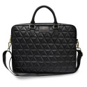 Guess Quilted bag for a 16" laptop - black