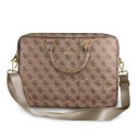 Guess 4G Uptown bag for a 16" laptop - brown