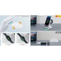 Wireless Charging Stand CHOETECH, 15W, 3-in-1