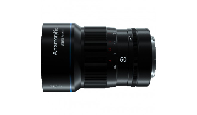 SIRUI ANAMORPHIC LENS 1,33X 50MM FUJIFILM X-MOUNT "SAMPLE"