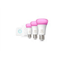 Philips Hue | Hue WCA Starter Kit 9W A60 E27, 3pcs, Bridge, Switch | E27 | 9 W | RGBW 2000-6500K | B