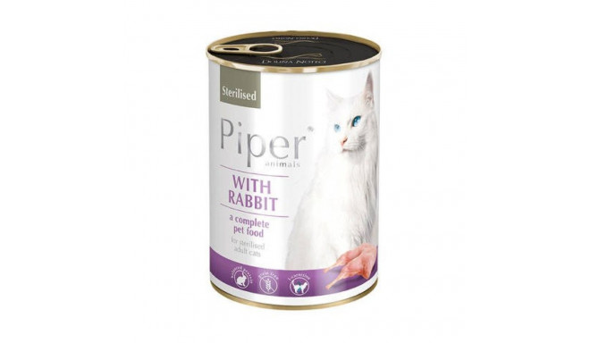 Dolina Noteci Piper Animals steriliseeritud kassidele küülikuga - märg kassitoit - 400g