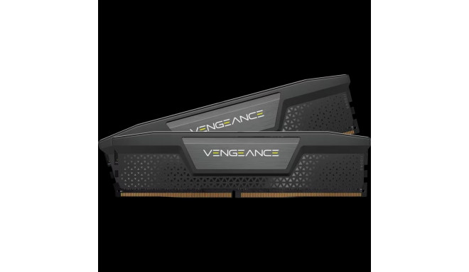 Corsair Vengeance, DDR5-6600, Intel XMP 3.0, CL32 - 64 GB kahekomplektne, must