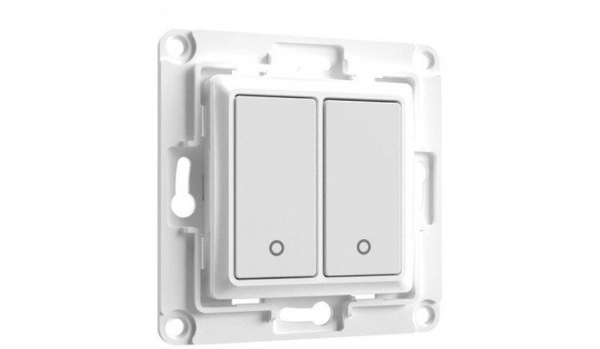 "Shelly Accessories ""Wall Switch 2"" Wandtaster 2-fach Weiß"