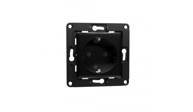 "Shelly Accessories ""Wall Socket EU"" Wandsteckdose Schwarz"