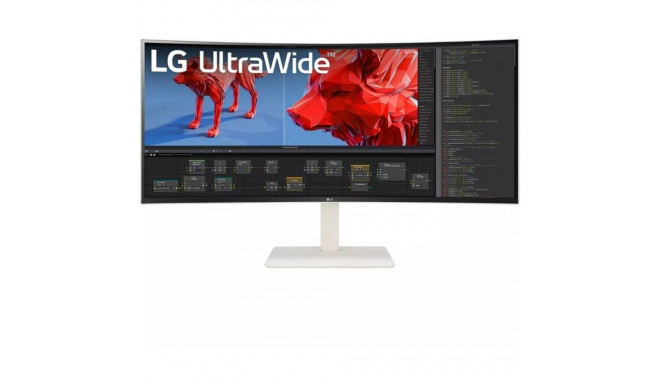 "96,5cm/38"" (3840x1600) LG 38WR85QC-W Gebogen Nano IPS WQHD+ 2x HDMI DP 1ms USB-C LS 144 Hz"