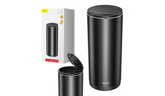 Baseus Gentleman Style Vehicle-mounted Trash Can Black