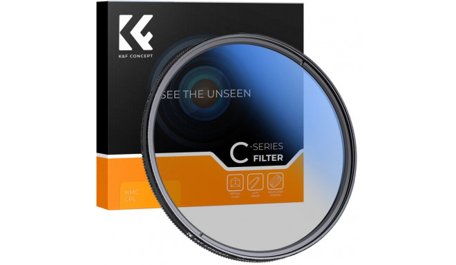 K&F Concept Nano-C HMC CPL circular polarizing filter - 52 mm