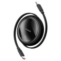 Baseus cable Free2Draw Mini USB-C - USB-C 1,0m 100W black retractable