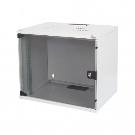 Digitus | 7U wall mounting cabinet | DN-19 07U-S-1 | Safety class rating IP20. Lockable safety-glass