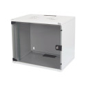 Digitus | 7U wall mounting cabinet | DN-19 07U-S-1 | Grey | Safety class rating IP20. Lockable safet