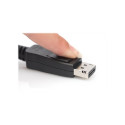 Digitus | AK-340106-030-S | DisplayPort to DisplayPort DisplayPort Male (Version 1.3/1.4) | DisplayP