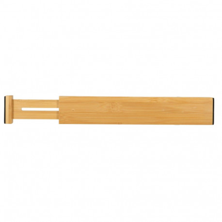 Sahtlite korraldaja reguleeritav bambusest eraldaja 43x6x1.5cm 1 tk.