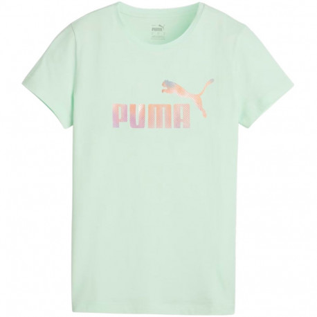 Koszulka damska Puma ESS+ Summer Daze Tee miętowa 679921 88 XS