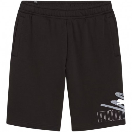 Spodenki męskie Puma ESS+ Logo Lab Graphic Shorts 10 czarne 678989 01 S