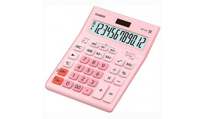 Kalkulaator Casio GR-12C Roosa