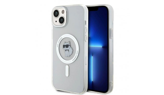 Karl Lagerfeld IML Choupette MagSafe case for iPhone 15 Plus - transparent