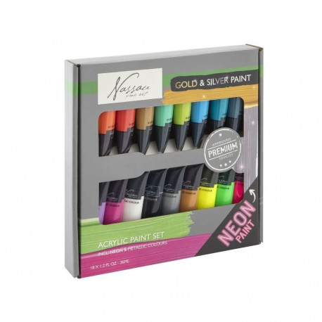 Grafix akrüülvärvid 18 x 36 ml