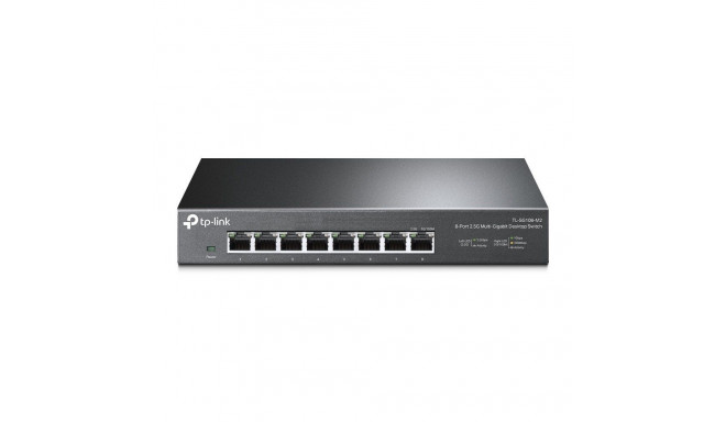 TP-LINK 8-porti 2.5G lauaarvuti lüliti TL-SG108-M2 haldamata väline toiteallikas