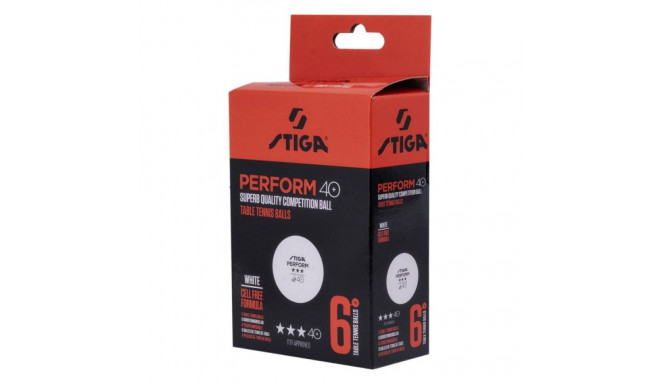 Stiga Ball Perform Star 6-PACK table tennis balls 92800591805