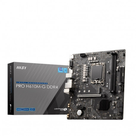 Motherboard PRO H610M-G s1700 DDR4 DP/HDMI M.2 mATX
