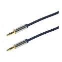 Logilink kaabel 3.5mm Stereo M/M 1m, sinine (CA10100)