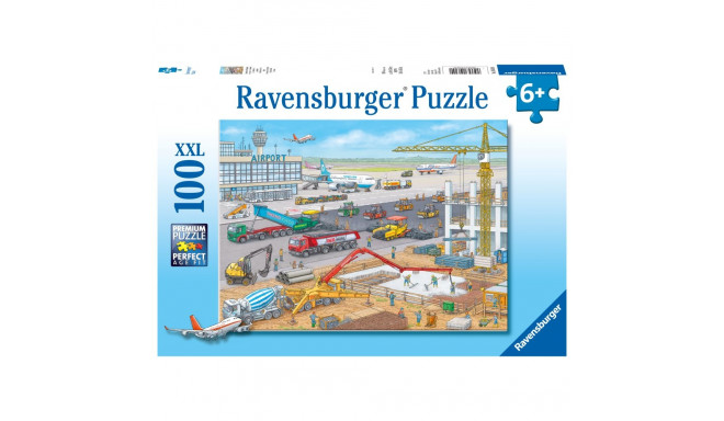 Ravensburger pusle 100 tk  Ehitusplats lennujaamas