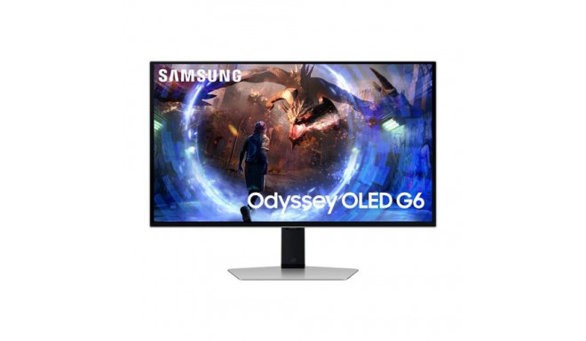 Samsung G60SD computer monitor 68.6 cm (27&quot;) 2560 x 1440 pixels Quad HD OLED Silver