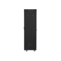 Lanberg FF01-6642-12BL rack cabinet 42U Freestanding rack Black