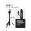 Spigen S560W Bluetooth Selfie Stick Tripod - Statyw na smartfon / uchwyt selfie stick (Czarny)