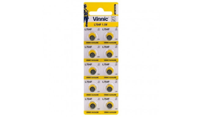 Vinnic AG5 | LR48 | SR754W | 193 | GP93A | 393 | 1,5 V leelispatareid (10tk)