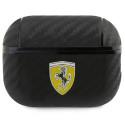 Ferrari FESAP2CABK AirPods Pro 2 cover black/black On Track PU Carbon