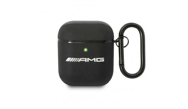 AMG AMA2SLWK AirPods cover black/black Leather