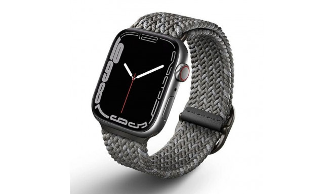 Uniq Aspen Braided Strap for Apple Watch 1/2/3/4/5/6/7/8/SE/SE2 44/42/45mm - Gray