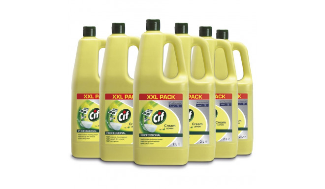 Cleansing cream CIF Professional Lemon, 2L