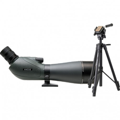 Focus vaatlustoru komplekt Viewmaster 20-60x80 koos Velbon VM638