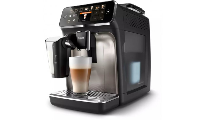 Philips | Series 5400 Coffee Maker | EP5447/90 | Pump pressure 15 bar | Built-in milk frother | Full