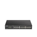 D-Link DGS-1100-24V2 network switch Managed L2 Gigabit Ethernet (10/100/1000) 1U Black