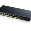 Switch GS1900-10HP v2 8port L2 PoE 2xSFP 70W 802.3at