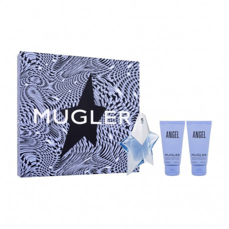 Mugler Angel Eau de Parfum (25ml) (Edp 25 ml + Body Lotion 50 ml + Shower Gel 50 ml)