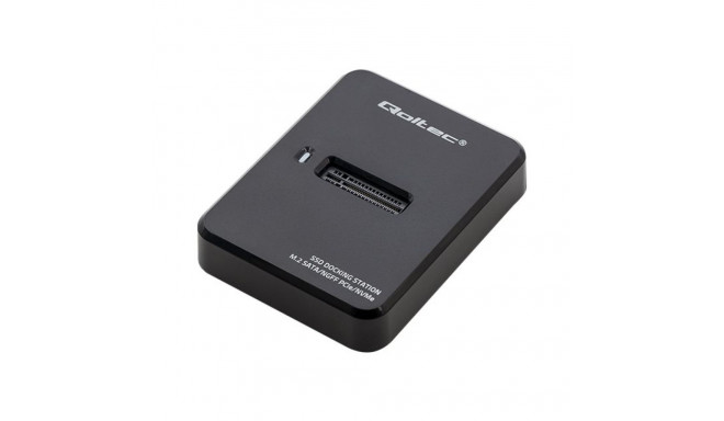 QOLTEC 50313 Docking station SSD M.2 SATA PCIe NGFF NVMe USB 3.1