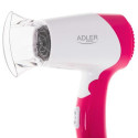 Adler AD 2259 hair dryer 1200 W Pink, White