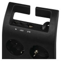 Power strip with surge protection (1800J) 3m 8 sockets, IEC, RJ45 protection black EMOS Power strip with surge protection (1800J) 3m 8 sockets, IEC, RJ45 protection black EMOS