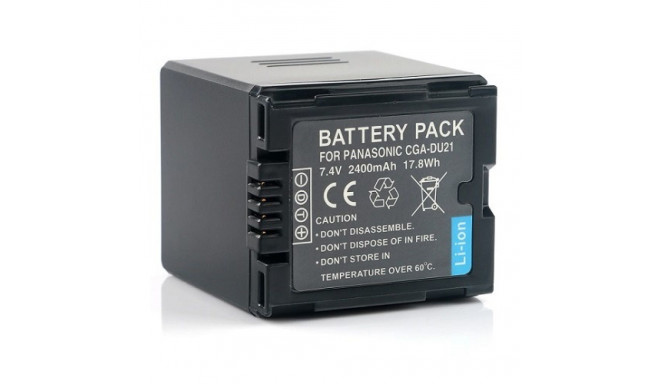 Replacement Battery Panasonic VBD210, CGA-DU21, 2200mAh