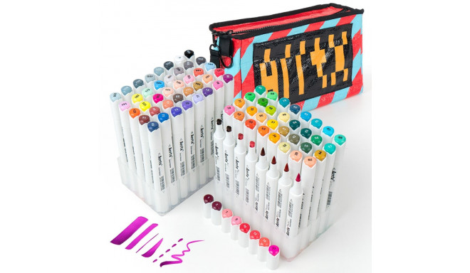 Double-sided Marker Pens ARRTX Oros (80 Colours)