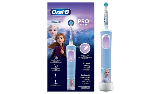 Oral-B Electric Toothbrush Vitality PRO Kids Frozen Rechargeable For children Number of brush heads 