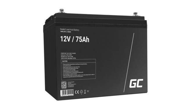 Green Cell AGM25 UPS aku Suletud pliiakumulaator (VRLA) 12 V 75 Ah